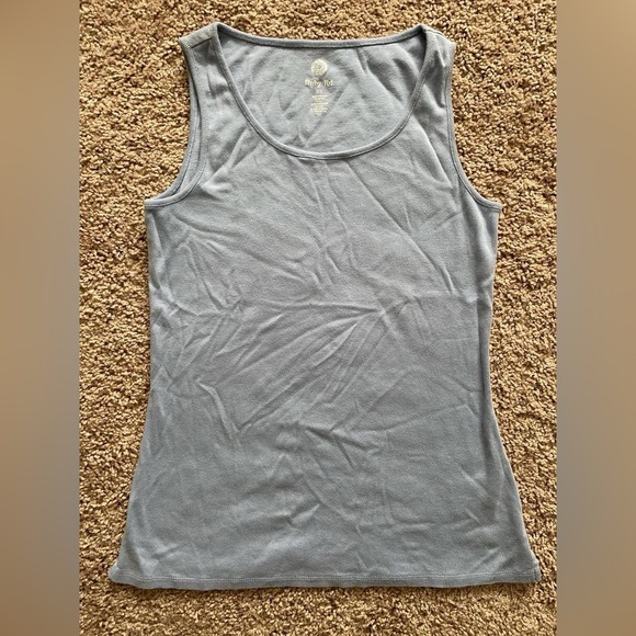 Ruby Rd. Blue Tank Top - Picture 3 of 4